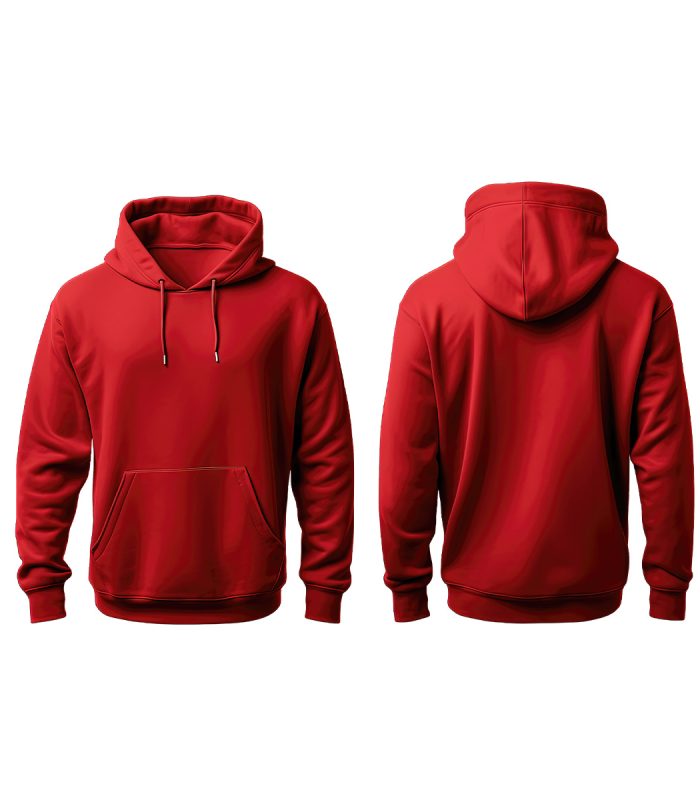 Dash Ventures Essential Red Hoodie