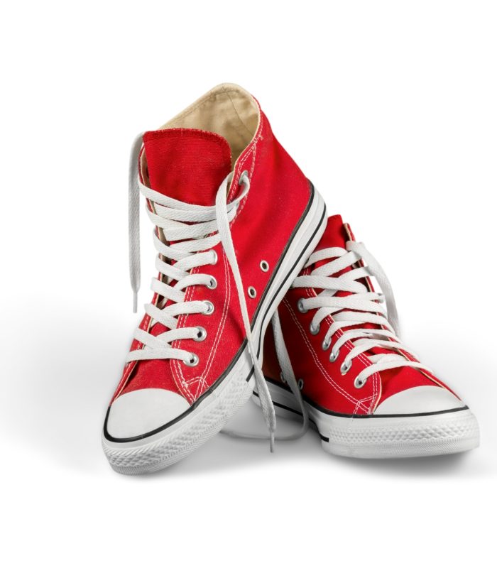 Dash Ventures Classic Red High-Tops